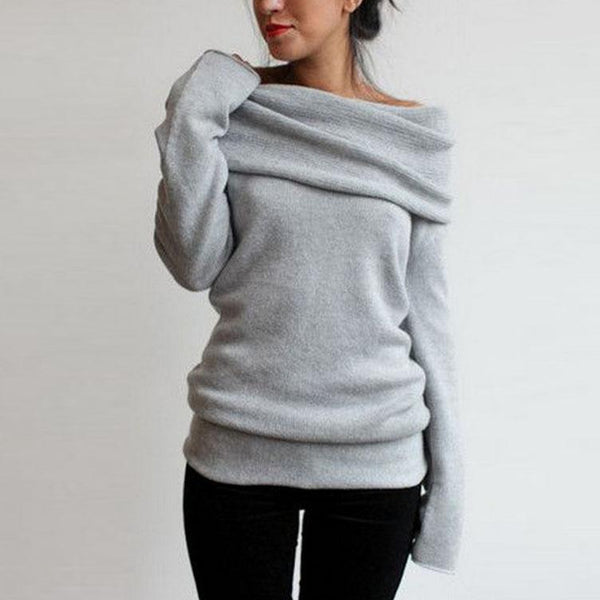 Venetian Ruffle Pullover Sweater