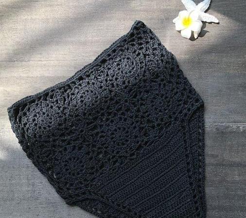 Sofia - High Waist Crochet Bikini Bottom