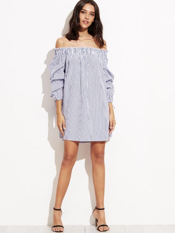 Psyla - Striped Mini Dress – Fray