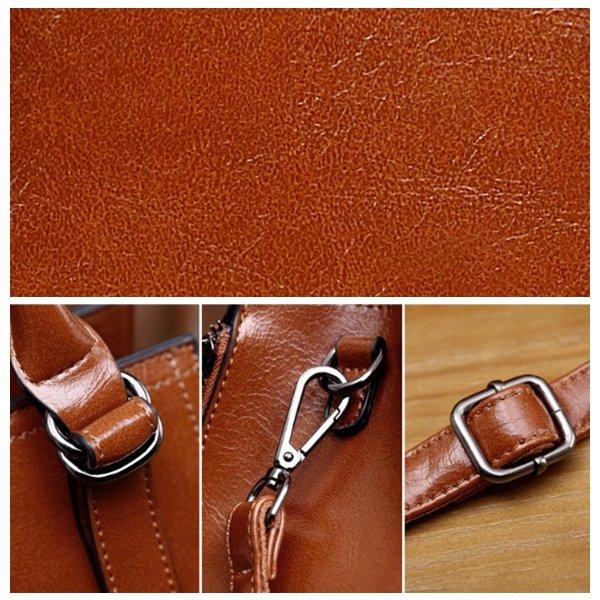Simple Vintage Shoulder Handbag