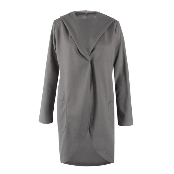 Arya - Hooded Asymmetric Oversize Coat