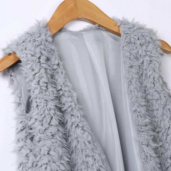 Joanna - Plush Faux Fur Vest