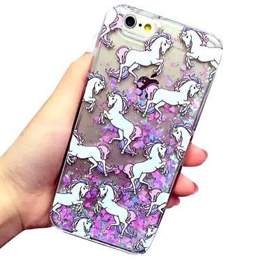 Glitter Unicorn iPhone Case