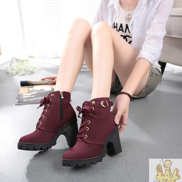 Colden - Lace Up Ankle Boots
