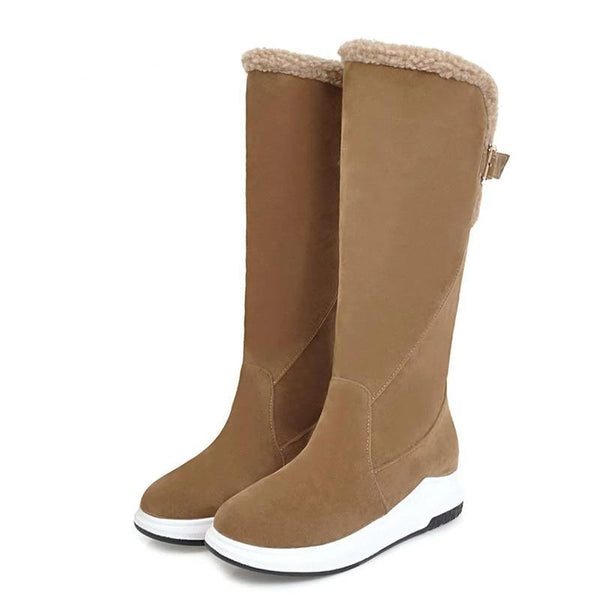 Eden - Knee High Fleece Lined Boots