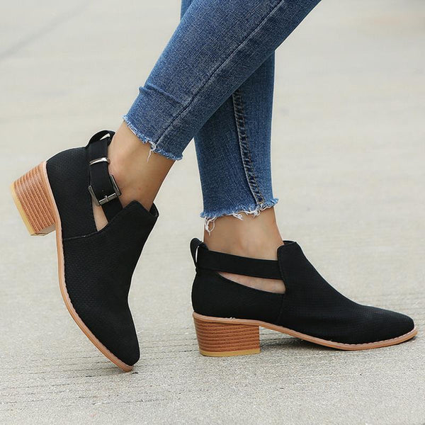 Carrol - Casual Buckle Strap Shoes