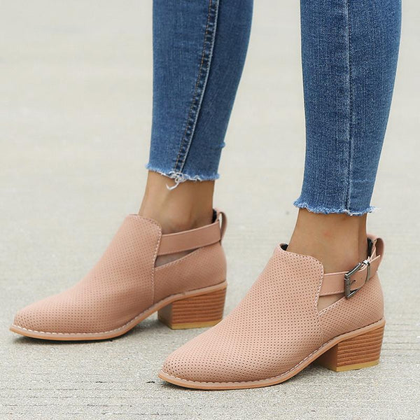 Carrol - Casual Buckle Strap Shoes