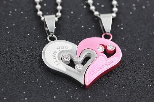 Entwined Heart Necklaces