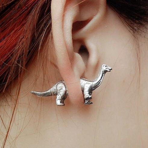 Brontasaurus Earrings