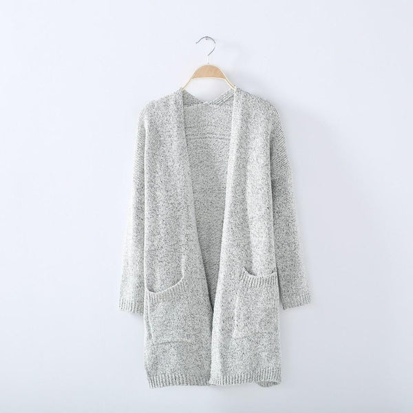 Zen - Loose Knit Cardigan Sweater
