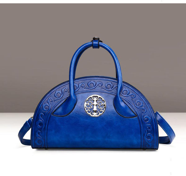 Embossed Chinese Detail Handbag