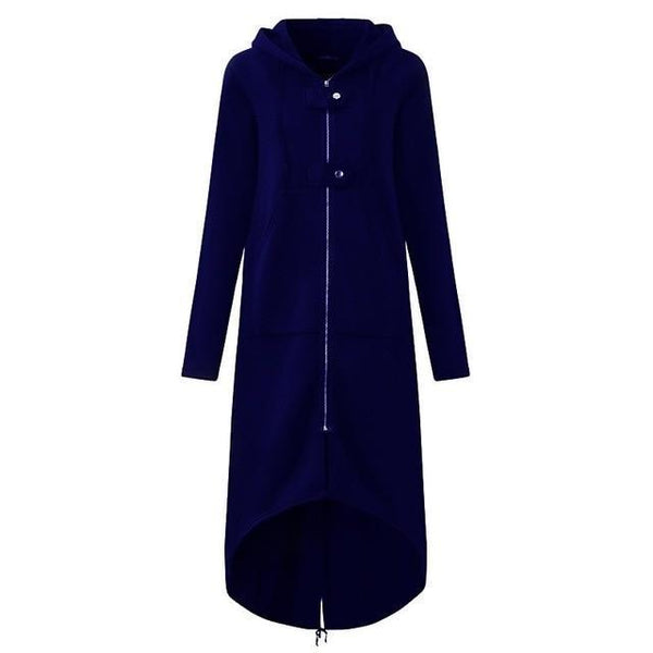 Cameron - Long Sleeve Oversize Zip Coat